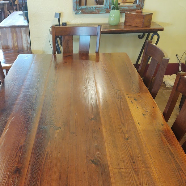 Recycled long leaf pine table- Farm House Tables