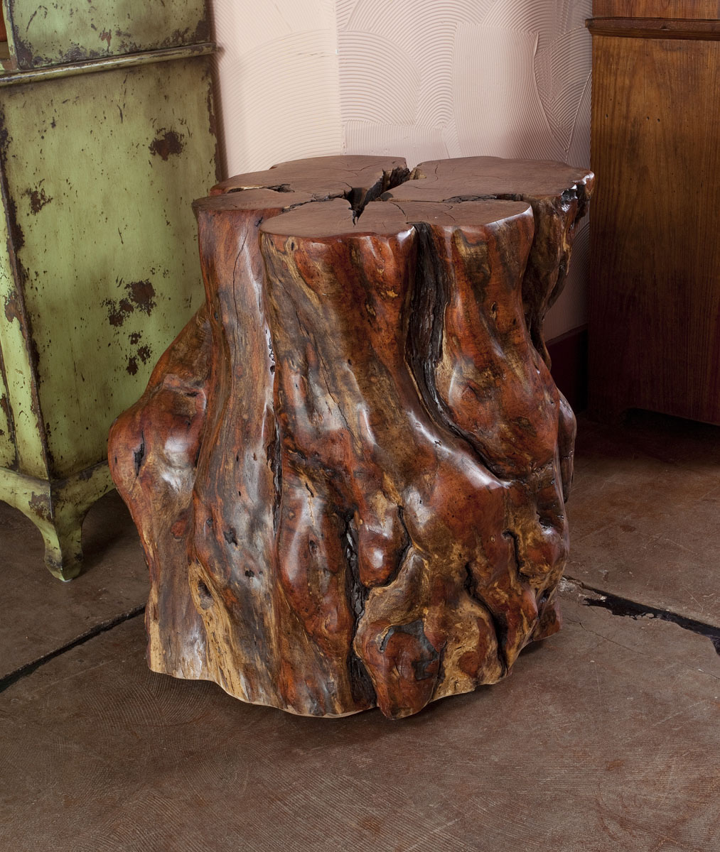 Mesquite Stump Dining Table Base